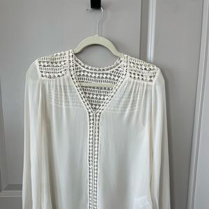 Joie silk long sleeve top